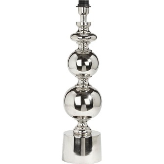 Podstawa dużej lampy stołowej Grace chrom 60cm